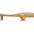 Modern Gallery Frame Special-shaped Landscape Gallery Frame 3d model