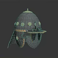 Medieval Warrior Helmet Featuring Ornate Steel Construction Gold Accents And Face Guard