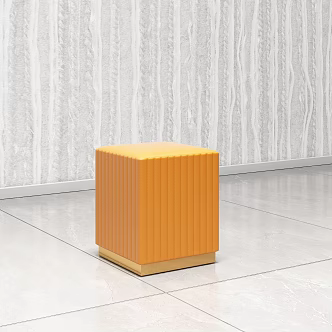 Casual stool 3d model