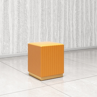 Casual stool 3d model