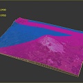 Geo-vein Volcano Volcano Island Terrain Mountain Geomorphology Mountain Range Topographic Map Mountain 3d model