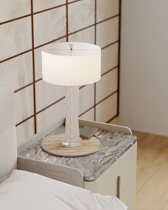 Table lamp table lamp side 3d model