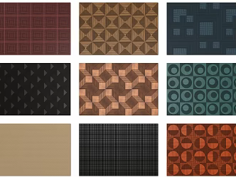 Modern wall panel 3d model