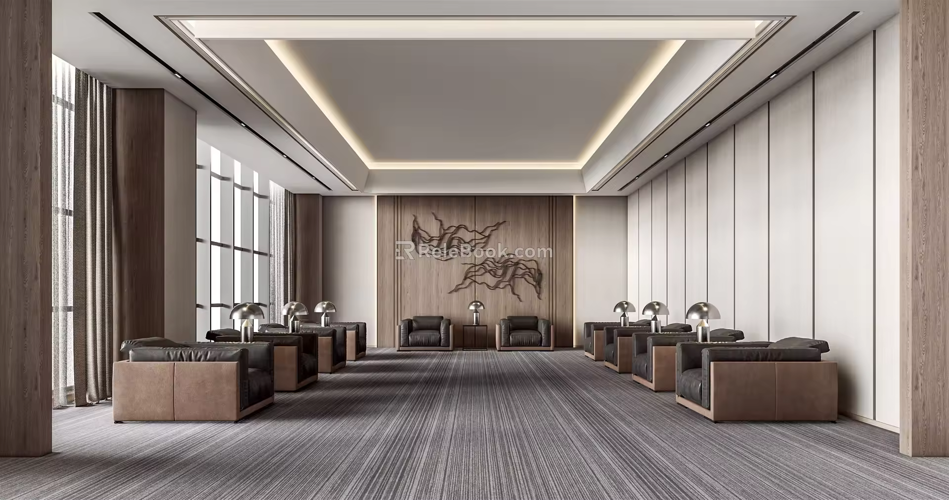 VIP Reception Room Modern Reception Room 3d model