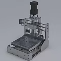 Sturdy Industrial Equipment With Metal Frame Platform And Mechanical Arm Structure