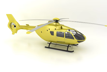 Modern Helicopter Aircraft 3d model