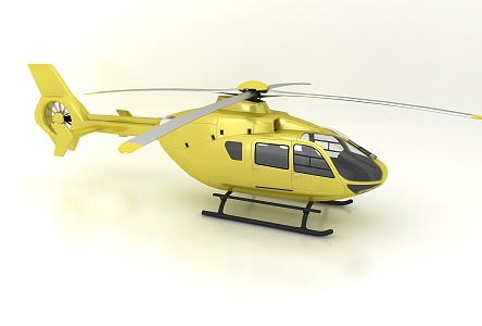 Modern Helicopter Aircraft 3d model