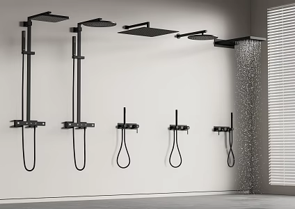 Shower 3d model