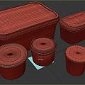 Assorted Packaged Dessert Cups With Chocolate Spice Vanilla And Swirl Flavors In Different Containers