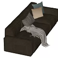 Modern Multiplayer Sofa 3d model