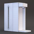White Modern Water Dispenser With Sleek Design And User Friendly Features For Home Use