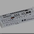 Roland Commercial Audio Equipment With Control Panel Knobs Buttons And Ports