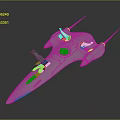 Modern Spaceship Andromeda Spaceship Royal Spaceship Star Wars Spaceship 3d model