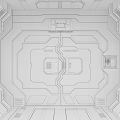 Modern Space Capsule 3d model