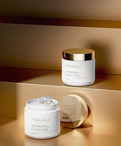 Modern skin care products frozen film 3d model Modern skin care products frozen film 3d model