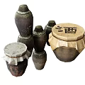 Wine Jar 3d model