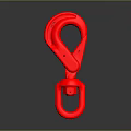 Red Figure Eight Shaped Practical Living Supplies for Daily Home Use