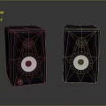 Sleek Black Pair of Computer Speakers With Compact Design And High Quality Audio