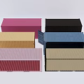 Mobile detachable container 3d model