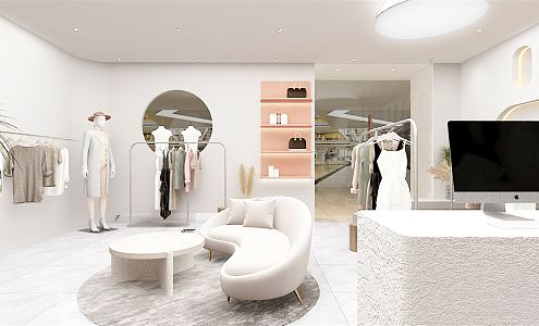 Qui Ji Clothing Store Indoor 3d model