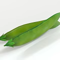 Fresh Green Pea Pods With Vibrant Color And Healthy Vegetable Option