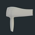 White Sleek Design Hair Dryer Essential Daily Electrical Appliance For Household Use