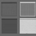 Different Styles of Gray and White Window Blinds for Home Interior