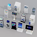Different Types of Modern Public Self Service Terminals for Payment and Information