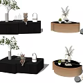 Modern coffee table 3d model