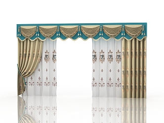 Curtains 3d model