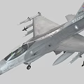 Imaginative Enemy 13 Coated PBR Taiwan F16C Block72 Fighter 3d model