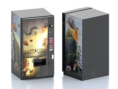 Vending Machine Beverage Vending Machine Vending Machine Snack Vending Machine 3d model