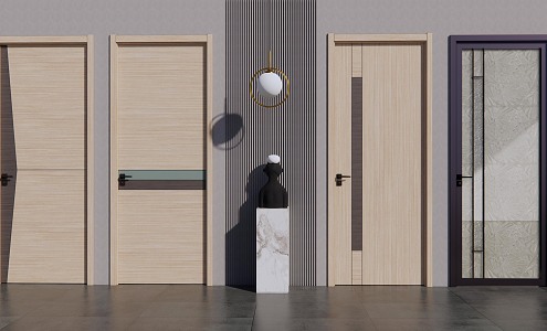 Modern Door 3d model