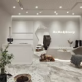 Modern Shoe Store Simple Shoe Store 3d model