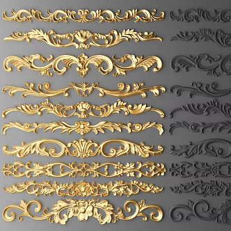 Carved 3d model
