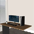 Computer desktop computer mouse digital products 3d model