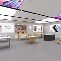 Mobile Phone Samsung Apple Glory vivo Mobile Exhibition Hall VR Game AI Yuan Universe Tide 3d model