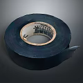 Black Polyethylene Adhesive Tape Roll For Daily Sealing And Fixing Home Use