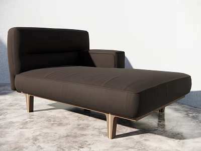 Modern imperial concubine sofa combination 3d model