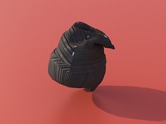 Modern hat 3d model