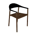 Modern single chair 3d model
