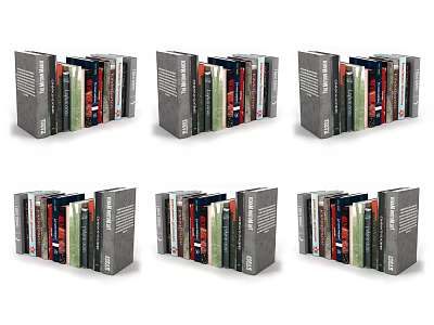 The Modern Book 3d model The Modern Book 3d model