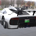 Supercar Super sports car Car 3d model