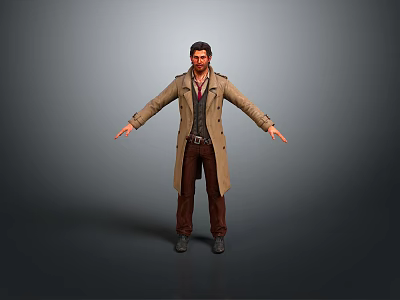 Men Handsome Men Young Teenagers Male Characters Boy Realistic Men 3d model