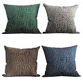 Modern pillow combination 3d model