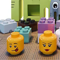 Modern Lego Blocks 3d model