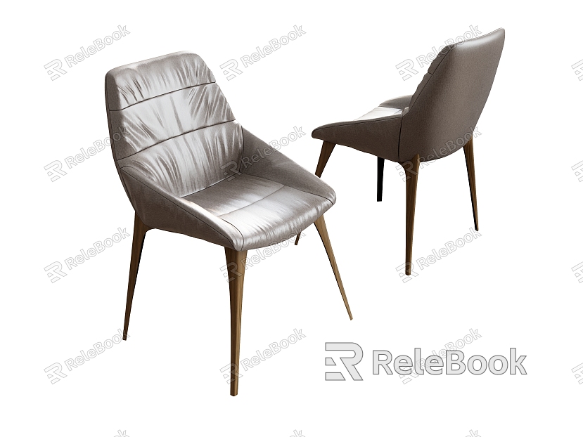 Dining Chair Leather Dining Chair Backrest Chair Leisure Chair model