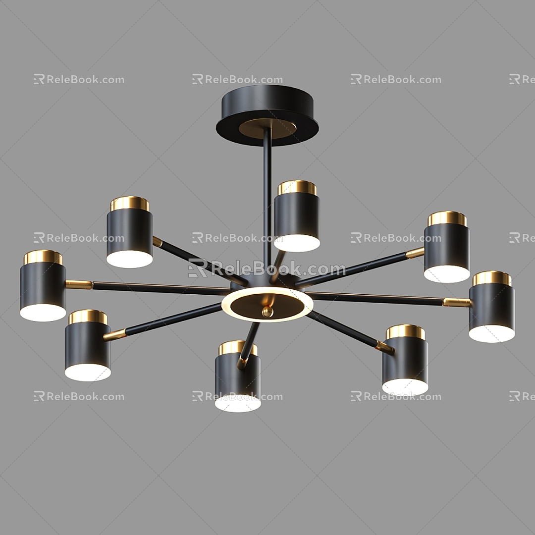 Simple chandelier model