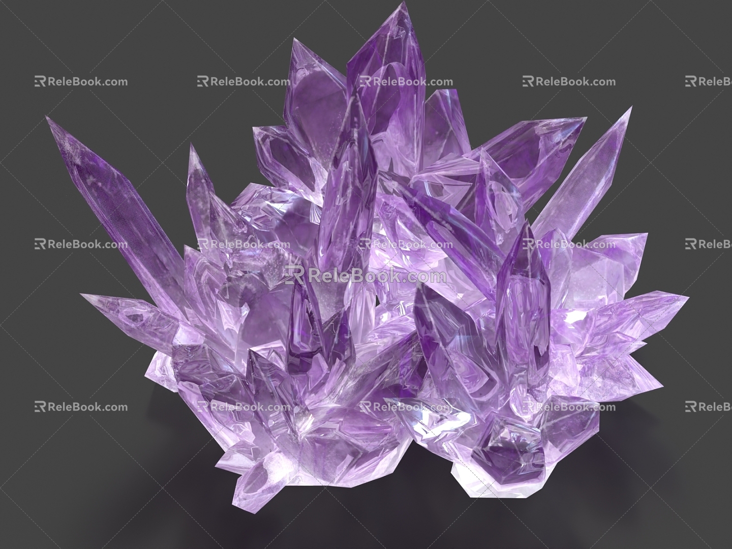 Amethyst Agate Stone Agate Gem Collectible Stone Stone Stone Diamond Stone Crystal Quartz 3d model