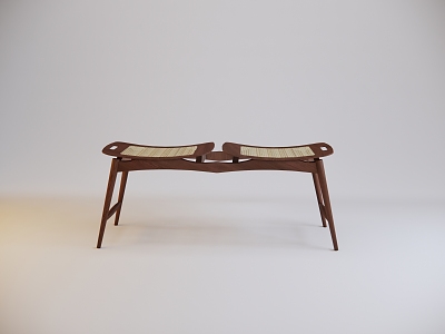 Modern stool seat 3d model